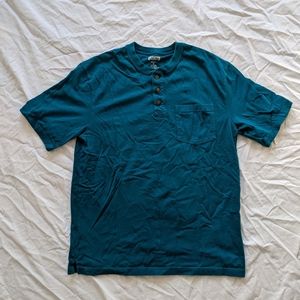 Duluth Trading Co Henley Pocket Longtail T-Shirt